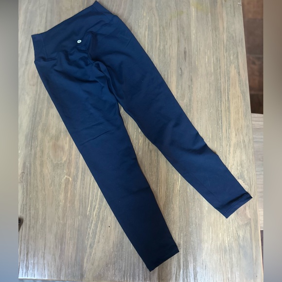 lululemon athletica Pants - Lululemon navy blue high waist size 4 leggings